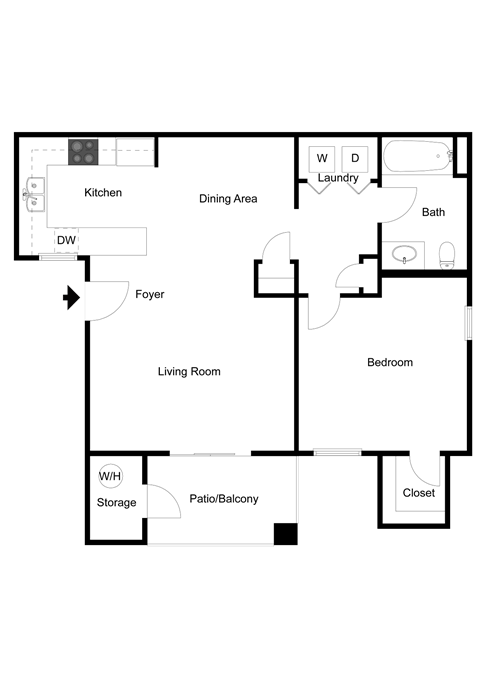 16682 N West Point Parkway 1-3 Beds Apartment for Rent - Photo Gallery 9